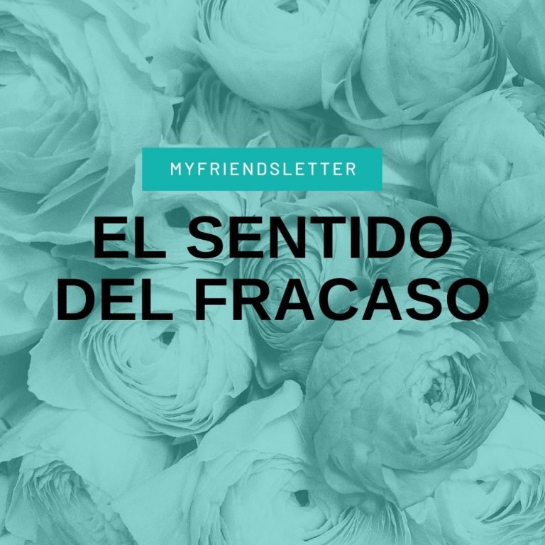 Més informació sobre l'article ¿Que sentido tiene fracasar?
