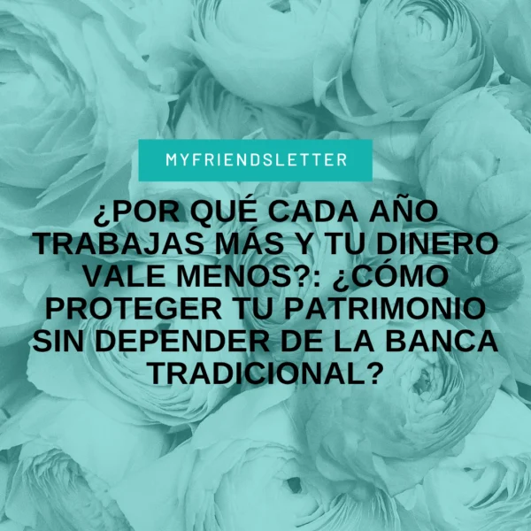 trabajas más y tu dinero vale menos